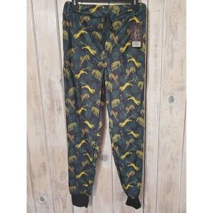 Ed Hardy Flannel Soft Lounge Jogger Pants Pajama PJ Tiger Men M NWT